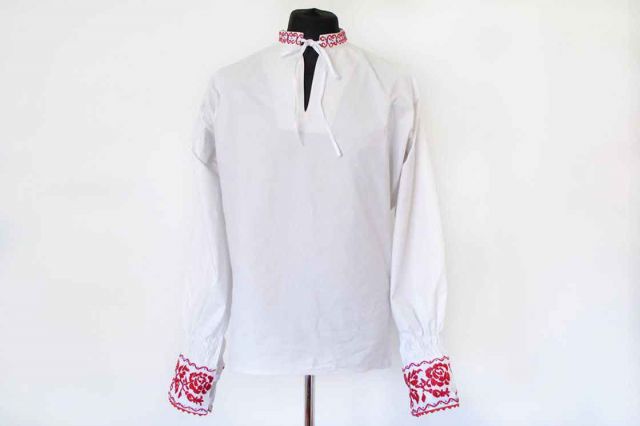 Ručne vyšívaná košeľa pánska košeľa mužský kroj Slovenské ľudové kroje výroba krojov šitie krojov na mieru